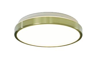 Veroli plafond matt messing IP44