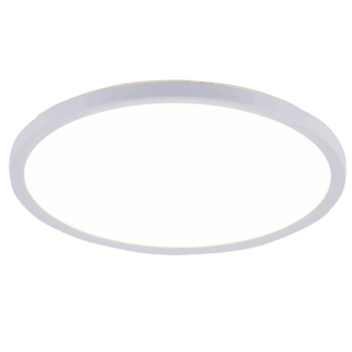 Luna plafond Ø23cm hvit dimbar IP54