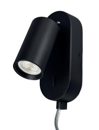 Oz mini K1 vegglampe svart