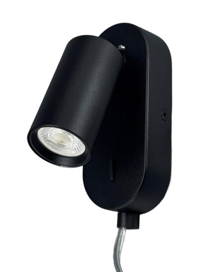 Oz mini K1 vegglampe svart