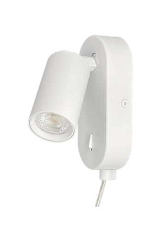 Oz mini K1 vegglampe hvit