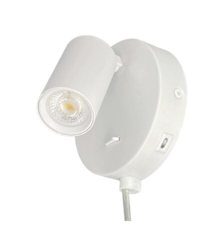 Oz mini K1 vegglampe USB hvit - Bilde 2