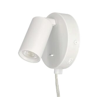 Oz mini K1 vegglampe USB hvit