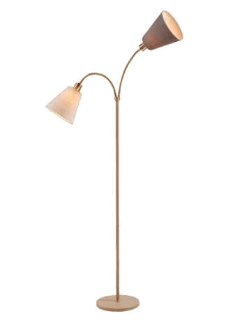 Connie-2 gulvlampe sand u/skjerm