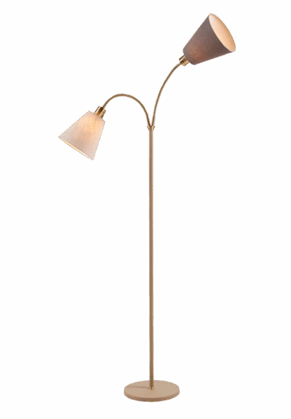 Connie-2 gulvlampe sand u/skjerm