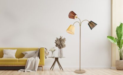Connie-3 gulvlampe sand u/skjerm - Bilde 2