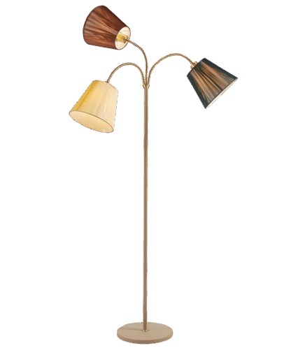 Connie-3 gulvlampe sand u/skjerm