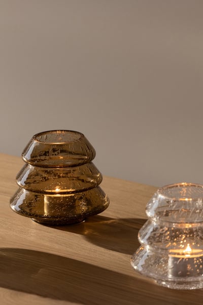 Gran 12 telysholder brun - Bilde 4