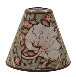 Pimpernel lampeskjerm m/kipp brick William Morris