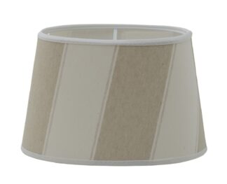 Saint Tropez lampeskjerm oval 30cm sand