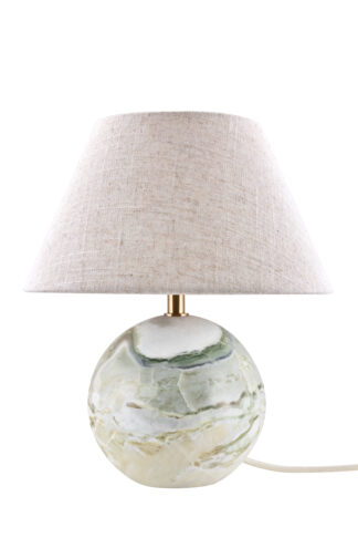 Castello 35 bordlampe lys grønn m/skjerm