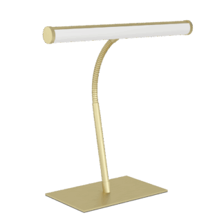 Riccione bordlampe m/touchdimmer børstet messing