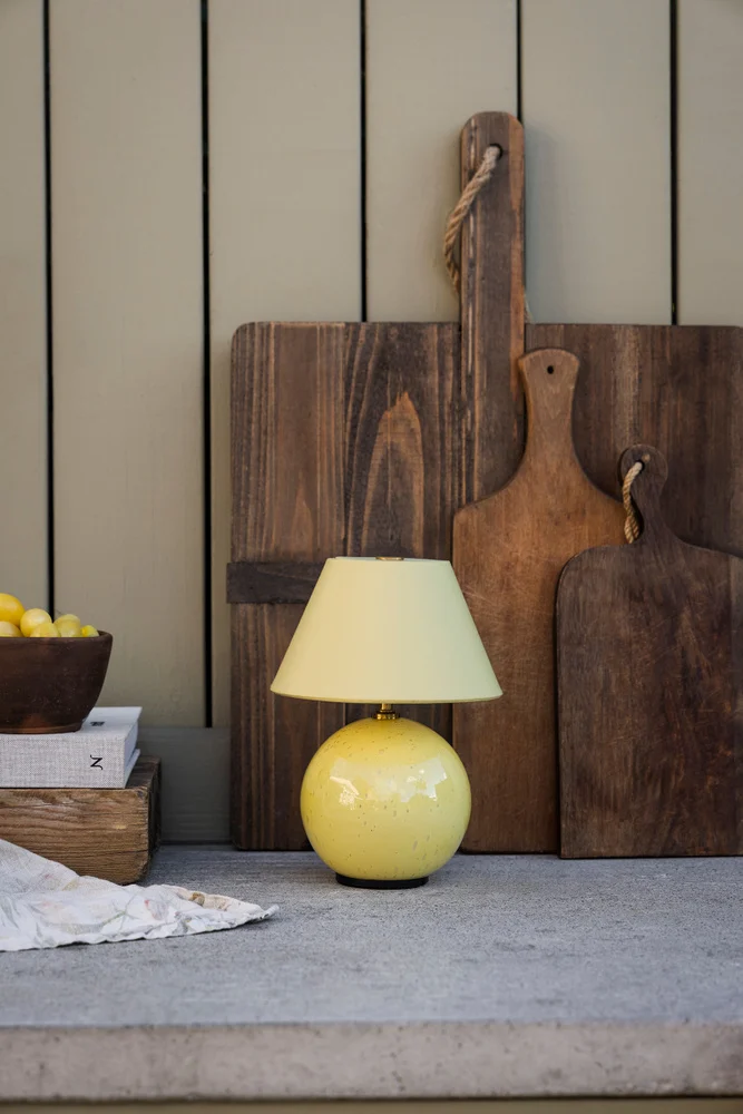 Iris portable bordlampe butter yellow - Bilde 4