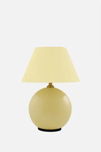 Iris portable bordlampe butter yellow