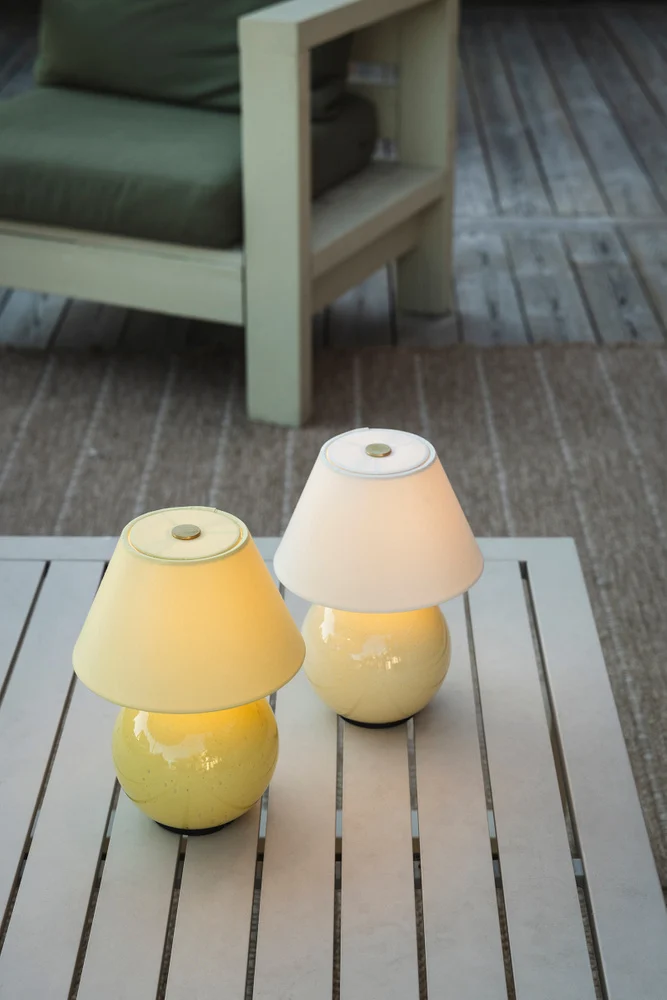 Iris portable bordlampe butter yellow - Bilde 3