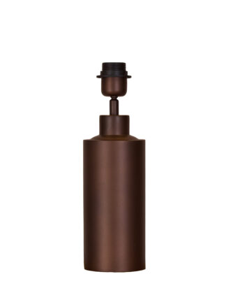 Solo lampefot antikk brun H32cm u/skjerm