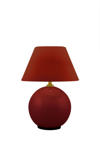 Iris portable bordlampe burgundy