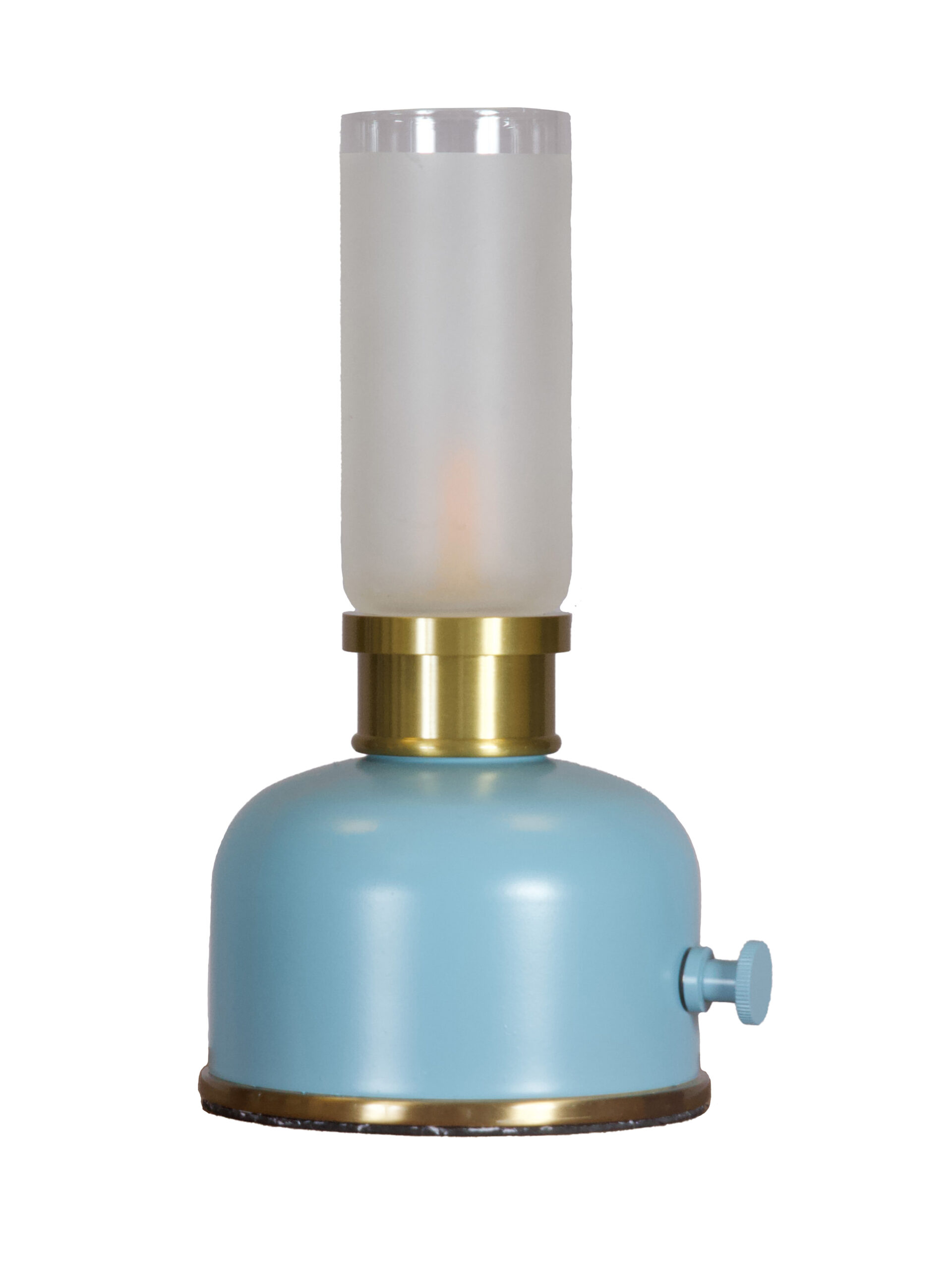 Frida oppladbar bordlampe blå/messing - Bilde 4