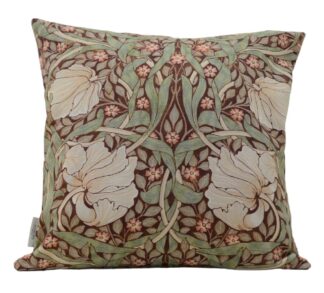 Pimpernel putetrekk 45x45 brick William Morris