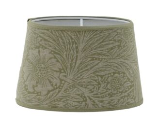 Marigold woven lampeskjerm oval 30cm nettle William Morris