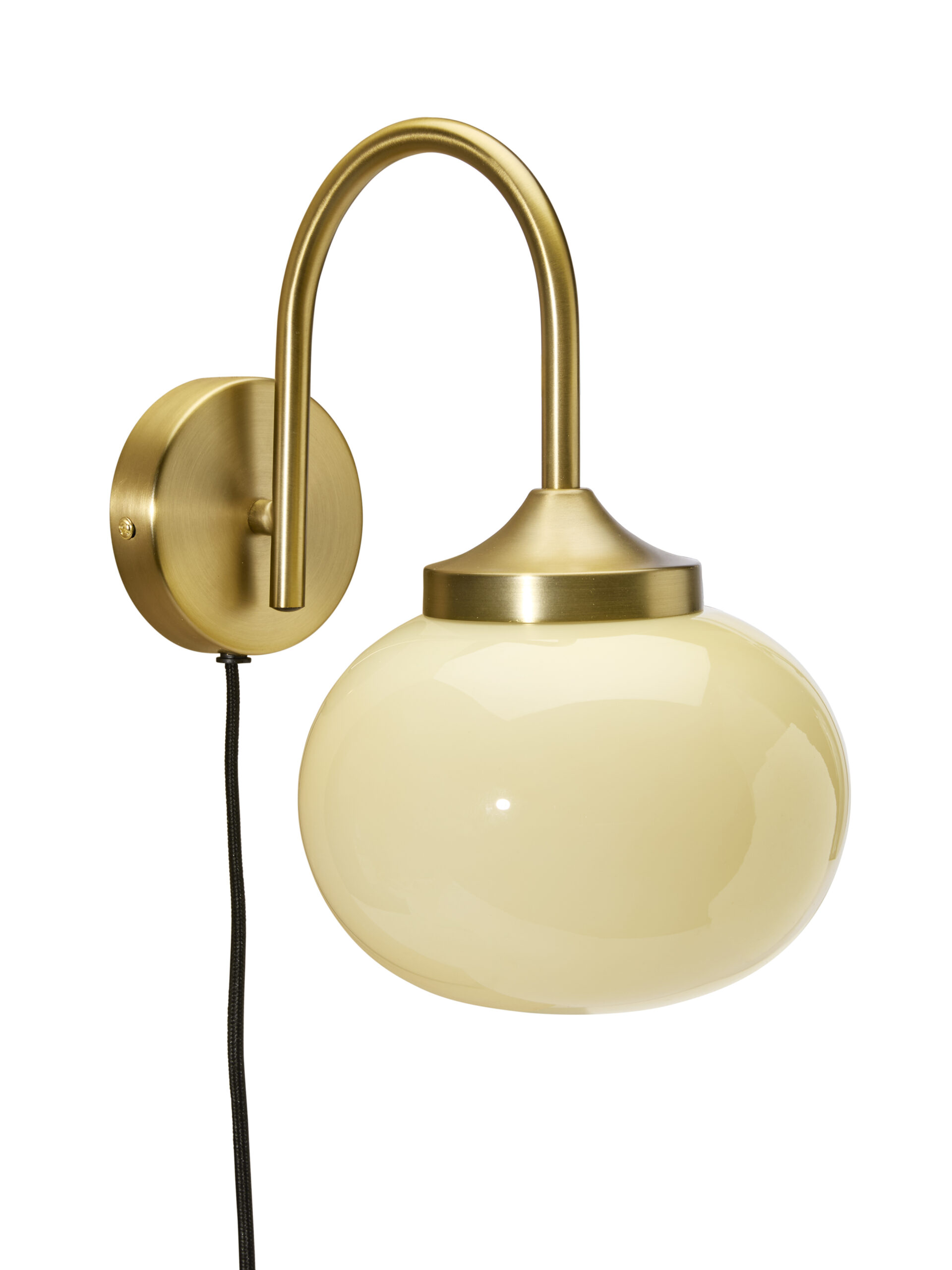 Elsy vegglampe antikk messing/amber - Bilde 3