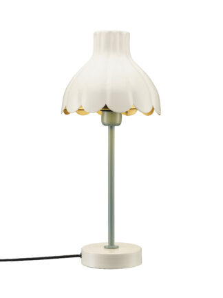 Wera bordlampe offwhite/grønn