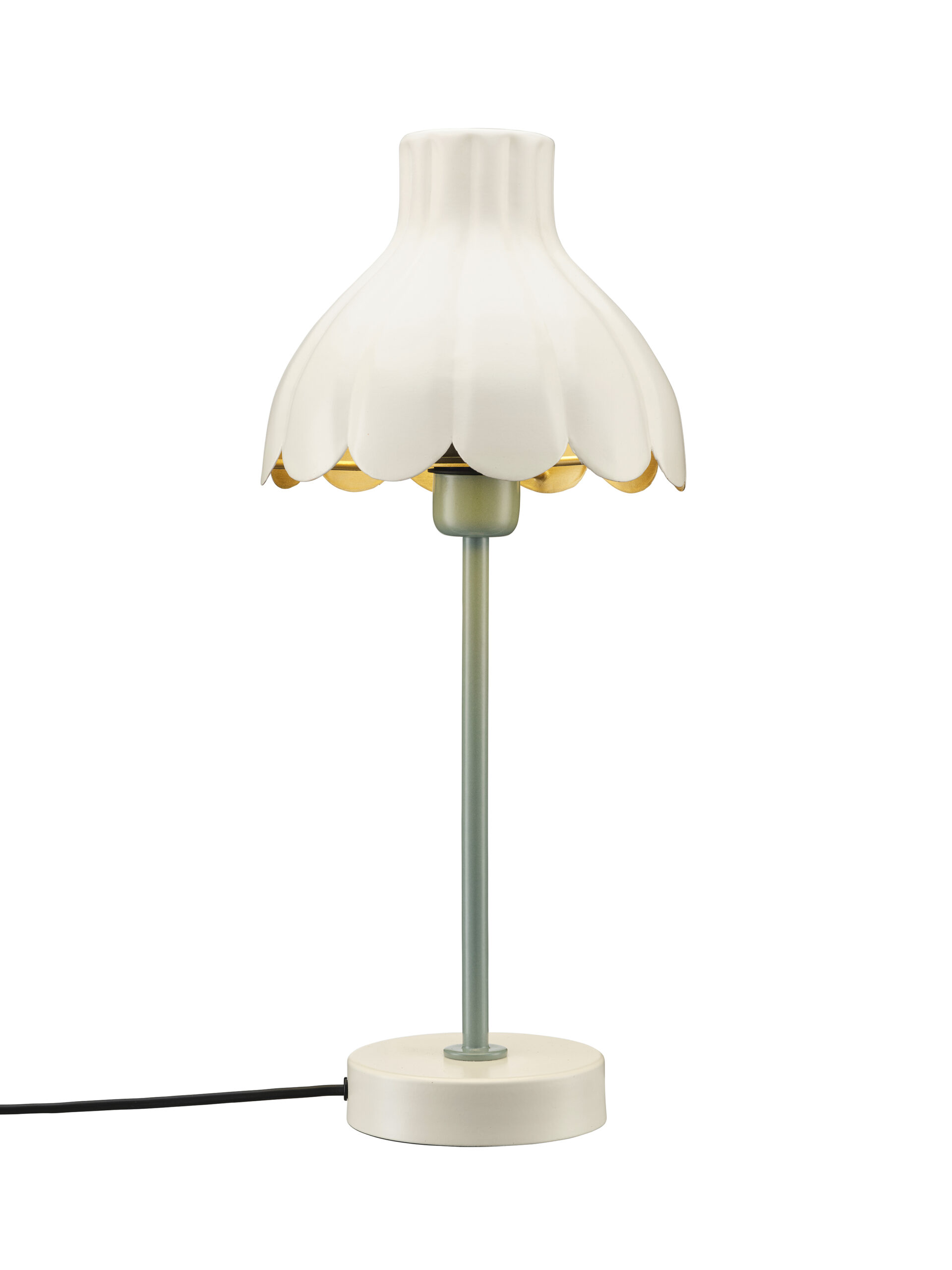 Wera bordlampe offwhite/grønn