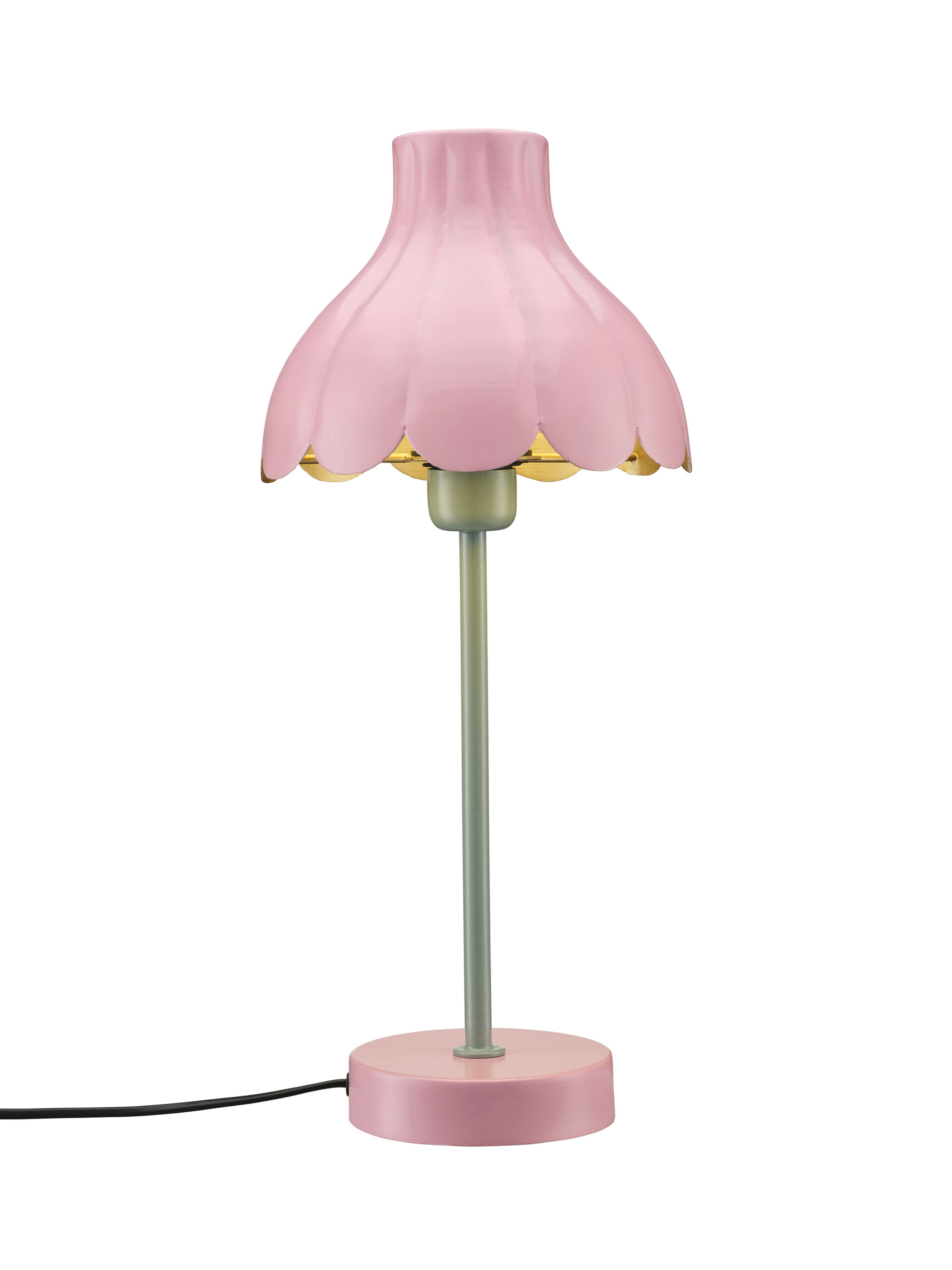 Wera bordlampe rosa/grønn