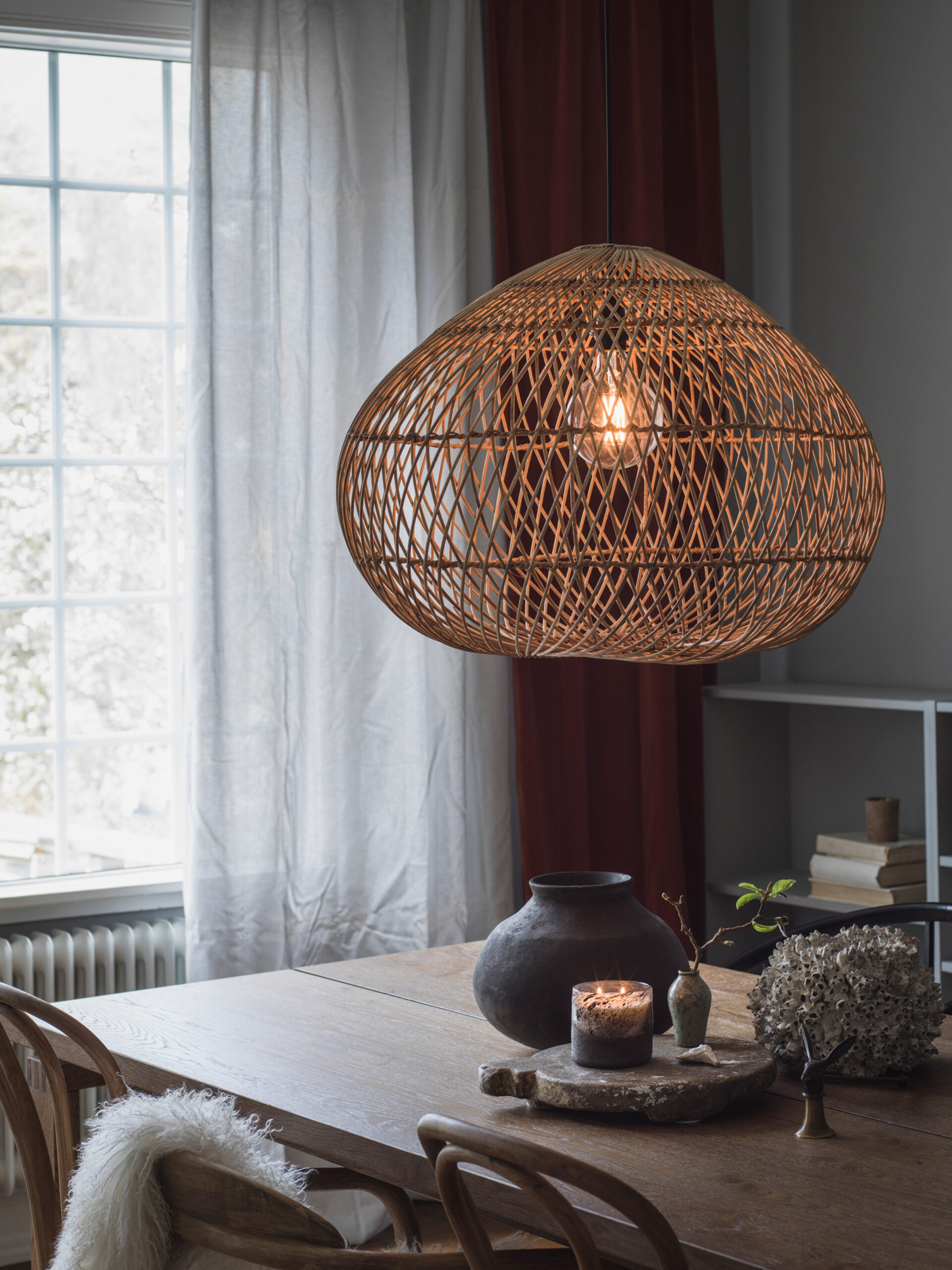 Karen pendel natur Ø70cm IP44 - Bilde 4