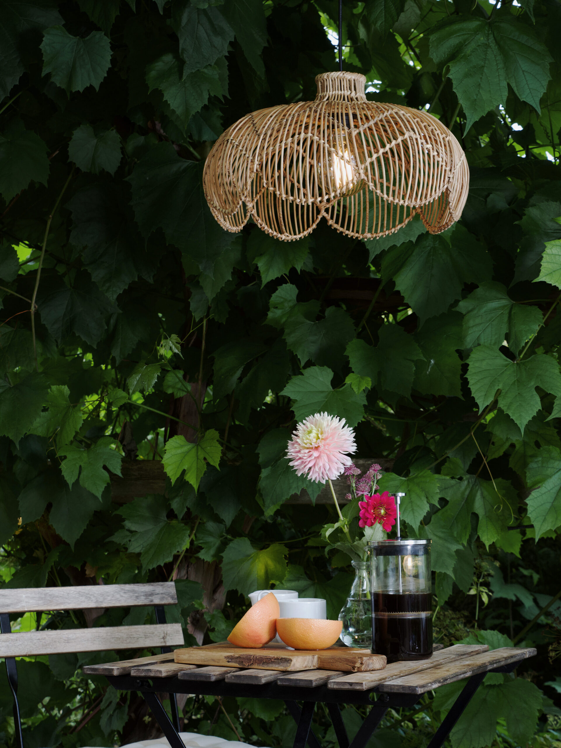 Belle pendel natur Ø43cm IP44 - Bilde 3
