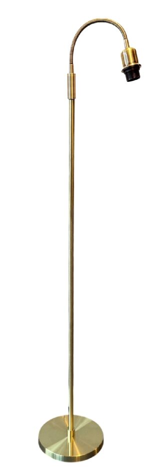 Ture 1 gulvlampe messing u/skjerm