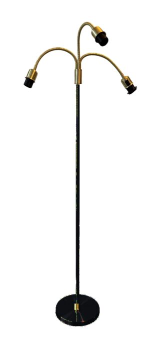Ture 3 gulvlampe svart/oxid u/skjerm