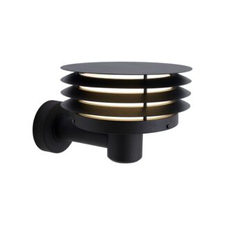 Cirella vegglampe svart IP54 seaside