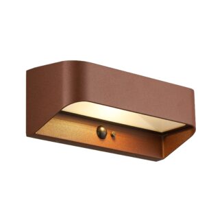 Marcellio solcelle vegglampe brun IP54