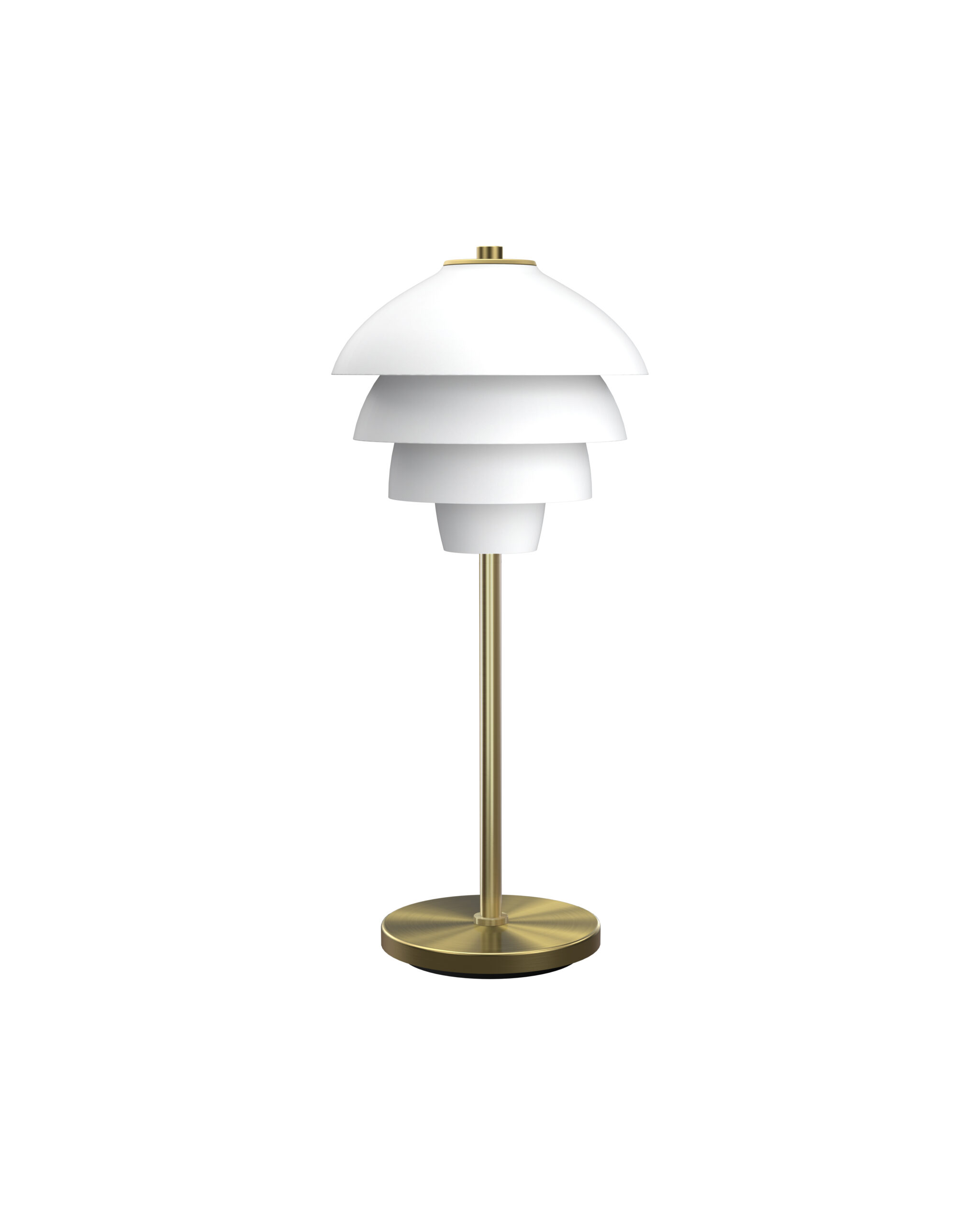 Valencia bordlampe hvit/messing - Bilde 4